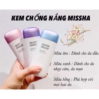 Kem chống nắng Missha