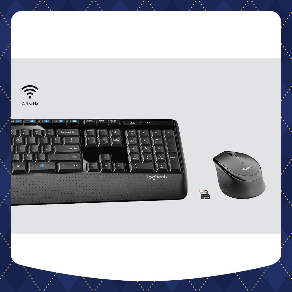 Combo Bàn Phím và Chuột không dây Logitech MK345 - Hàng Chính Hãng