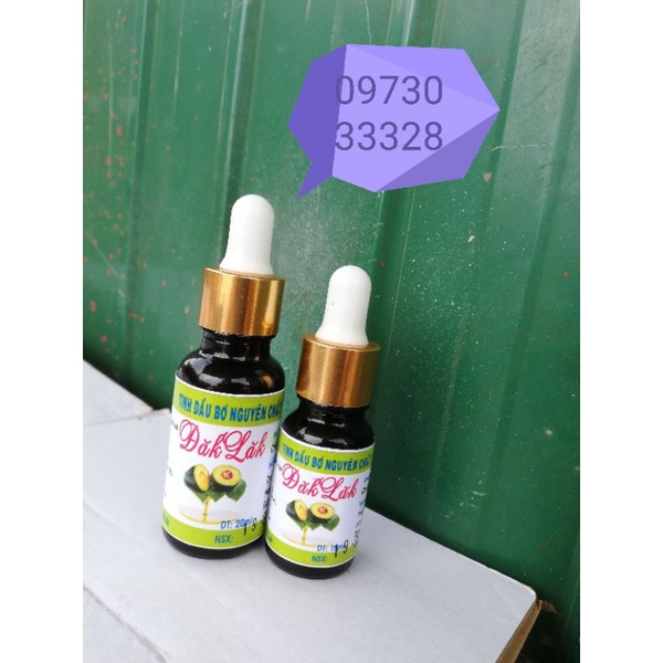 TINH DẦU BƠ ÉP LẠNH NGUYÊN CHẤT 100% NHÀ LÀM