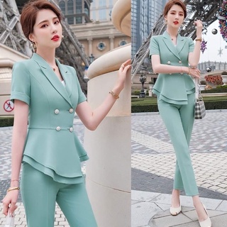  Bobeo151 - Bộ vest peplum siêu hack dáng bigsize