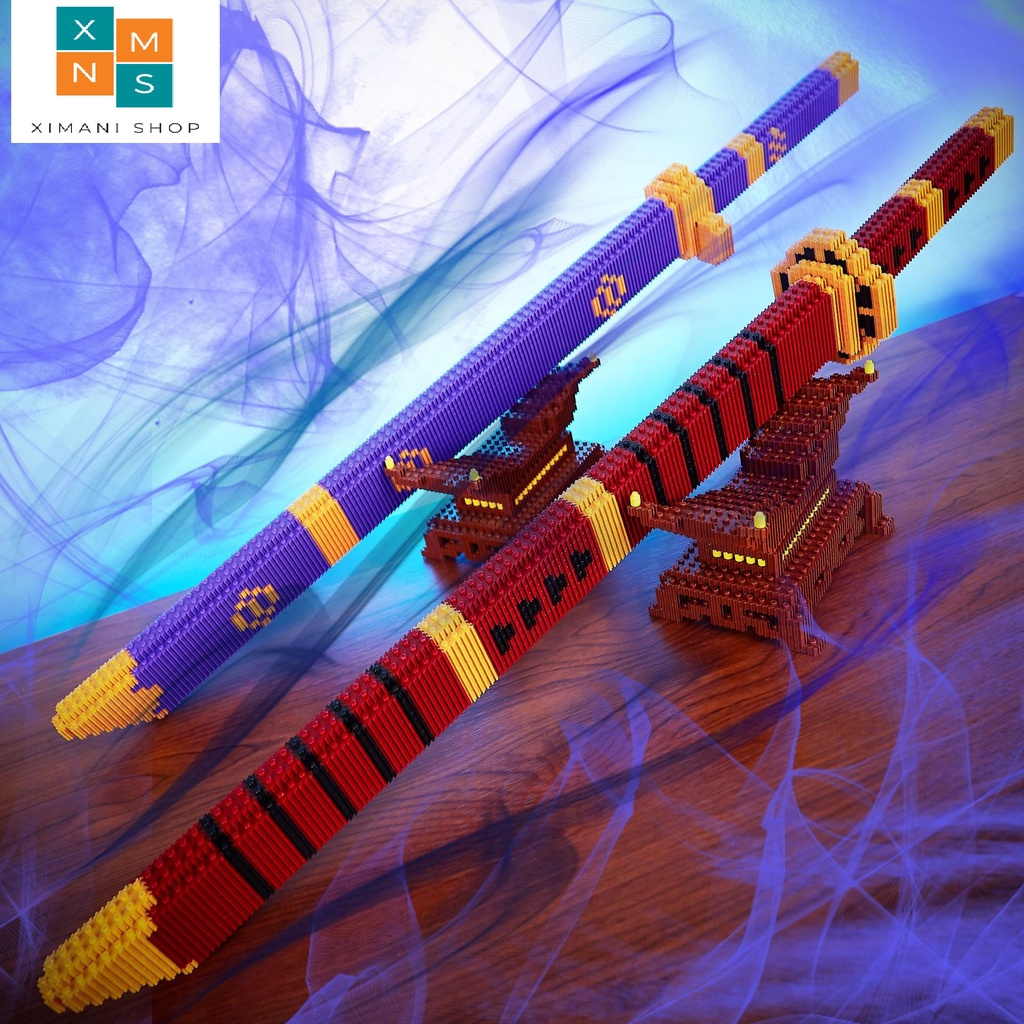 Mô Hình Lắp Ráp Kiếm Zoro Katana Có Vỏ Linkgo Nhân Vật Anime One Piece Đồ Chơi 3D Dài 63cm - Đảo Hải Tặc