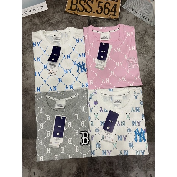 Áo Thun Unisex Chất Cotton 100% Mịn Mát In Logo Toàn Áo