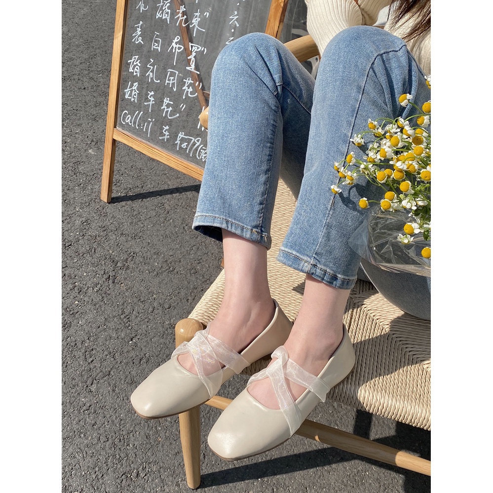 Giày búp bê quai nơ siêu nhẹ nhàng , xinh xắn🐳