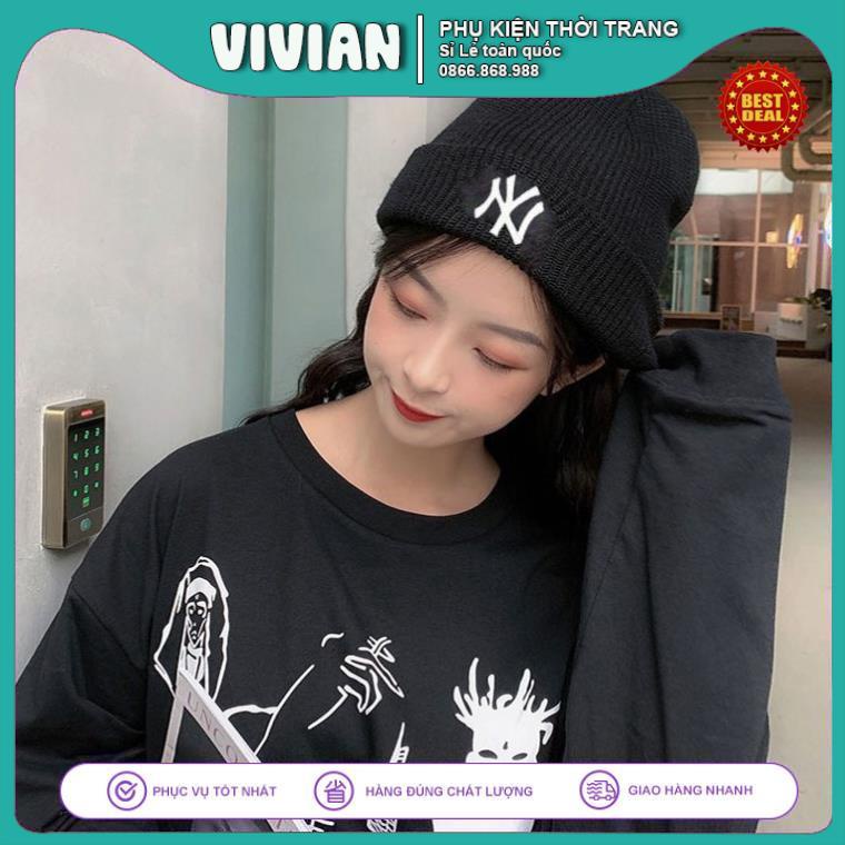 Mũ Nón Len MLP Vintage Cao cấp Phong cách Hàn Quốc năng động cá tính 2021 Quà tặng Cặp đôi