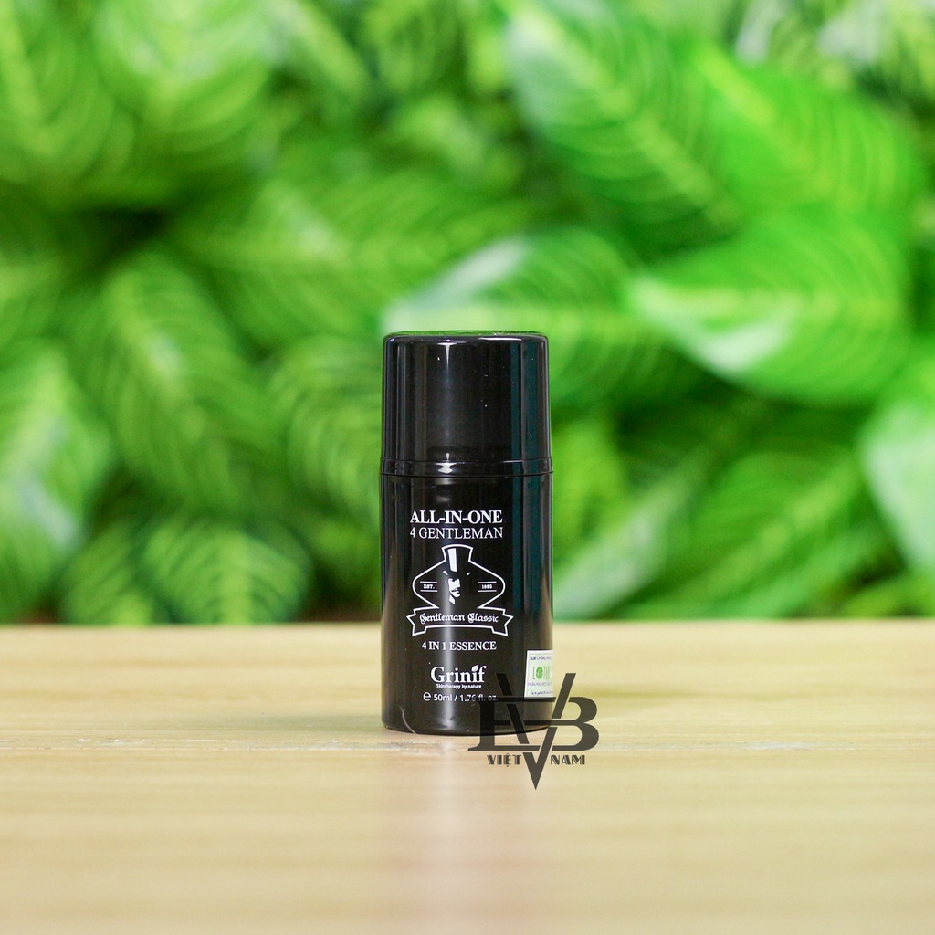 Sữa dưỡng trắng da 4 trong 1 cho nam giới GRINIF All In One 4 Gentleman 50ml HÀN QUỐC