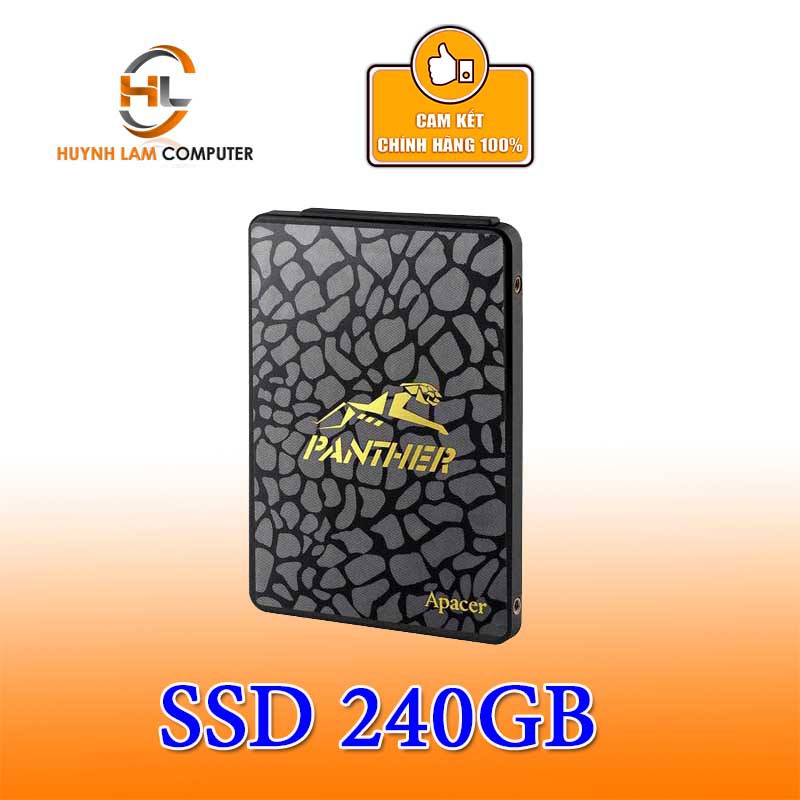 [Mã ELTECHZONE giảm 6% đơn 500K] Ổ cứng SSD 240gb Apacer Panther AS340 Vĩnh Xuân/elite/Vita phân phối