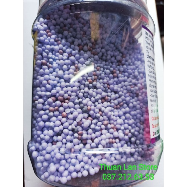 Hũ 1kg Phân Tan Chậm Hàn Quốc 20-10-10+TE Giúp Cây Đâm Chồi, Đẻ Nhánh