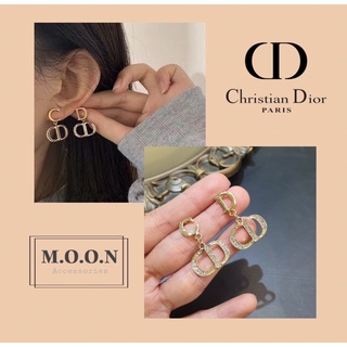 Khuyên tai Dior Đính Đá Cao cấp