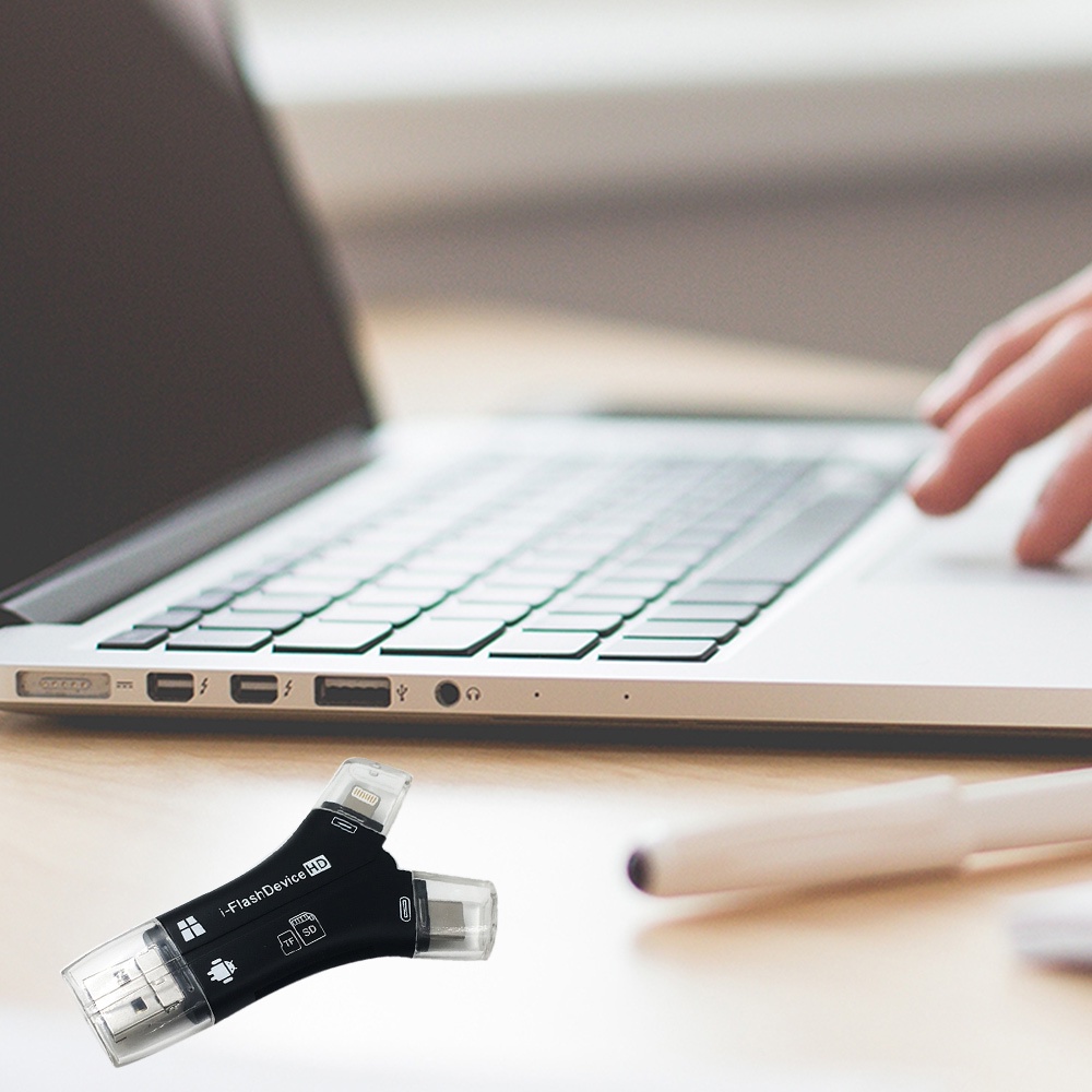 Đầu Đọc Thẻ Nhớ Micro Sd Đa Năng Lesonss 4 Trong 1 | BigBuy360 - bigbuy360.vn