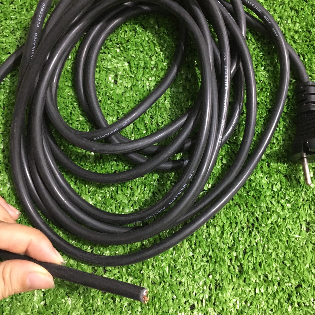 Dây nguồn máy khoan loại tốt dài 2m 3m lõi đồng, dây nguồn máy mài, hàn, cắt