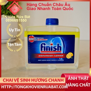 Dung dịch vệ sinh máy rửa bát chai 250ml Hương Chanh – vệ sinh máy rửa chén Finish