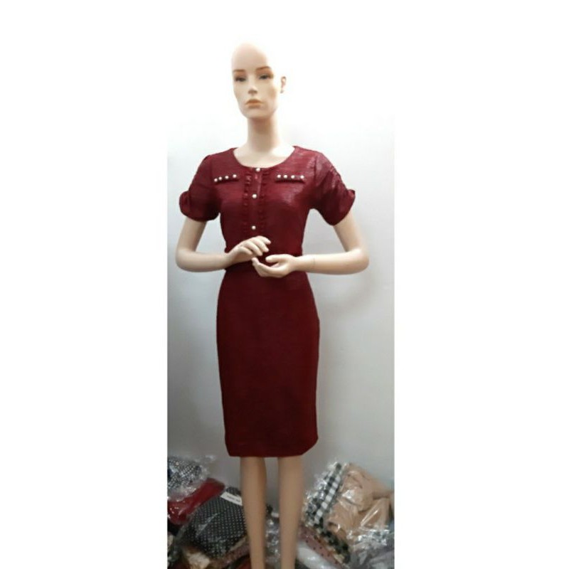 Đầm ôm kết hạt cườm đi làm kết hợp dự tiệc sang trọng