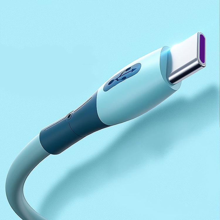 Dây Cáp Sạc Nhanh 5a Type c Micro Usb 1.2m Bằng Silicon