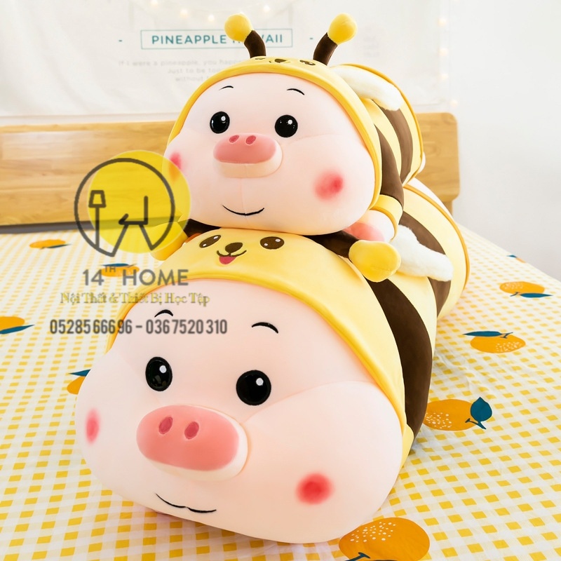 GẤU BÔNG ONG HEO Vàng dễ thương nhồi bông - Hàng nhập khẩu cao cấp