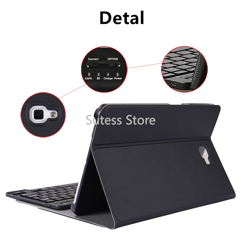 Vỏ bảo vệ bằng da pu kèm bàn phím bluetooth cho Huawei Matepad Pro 10.4 10.8 MediaPad T5 10.1 M6 10.8 | WebRaoVat - webraovat.net.vn