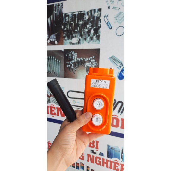 Điều khiển cầu trục có dây ⚡ RẺ VÔ ĐỊCH ⚡ Khiển các thiết bị cơ khí COP-213 nâng hạ nhịp nhàng