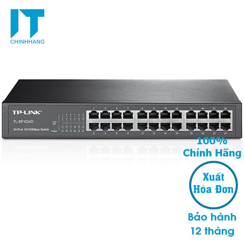 Bộ Chia Mạng Switch Tp-Link SF1024D 24 Cổng 10/100Mbps - Hàng Chính Hãng
