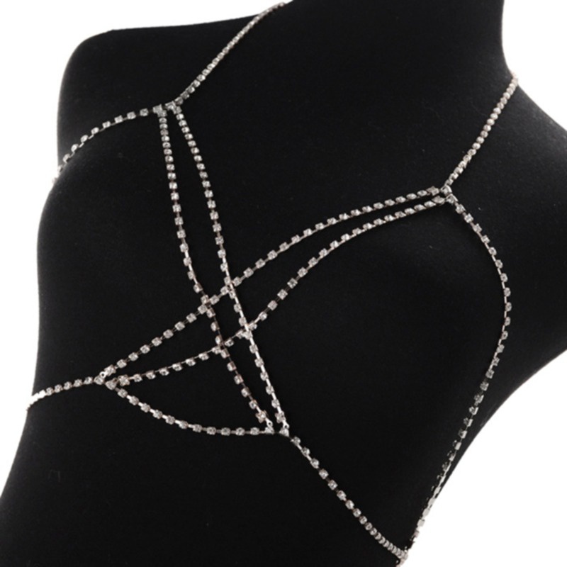 vòng cổ Body Chain Tua Rua Nhiều Lớp Quyến Rũ