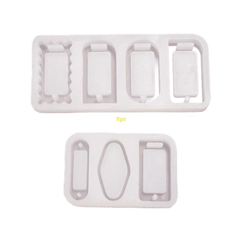 Khuôn silicone làm móc khóa bằng epoxy resin DIY