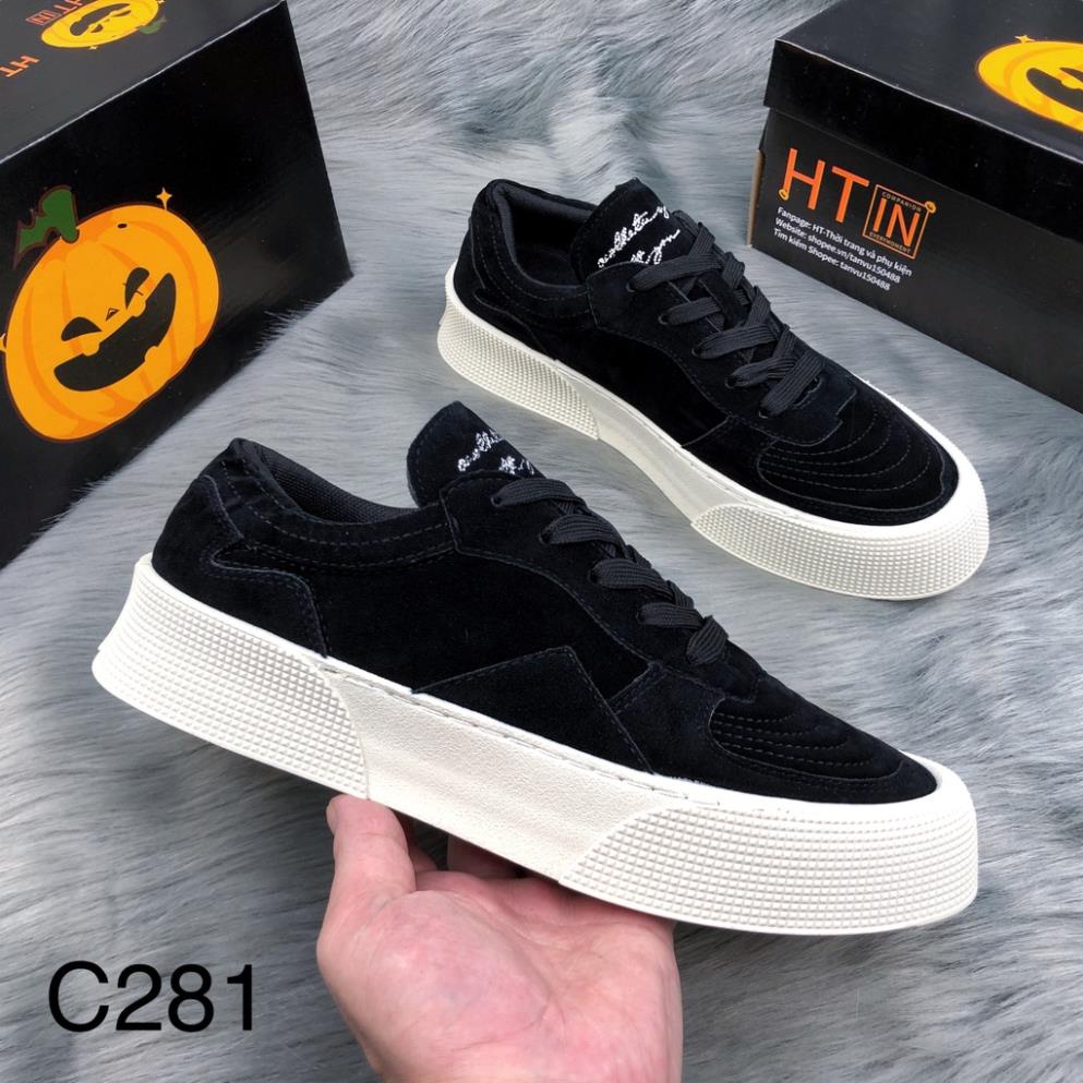 💚 Giày Nam da lộn nhập khẩu chính hãng VŨ GIA Đế tăng chiều cao C281