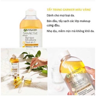Nước tẩy trang Ganier 400ml