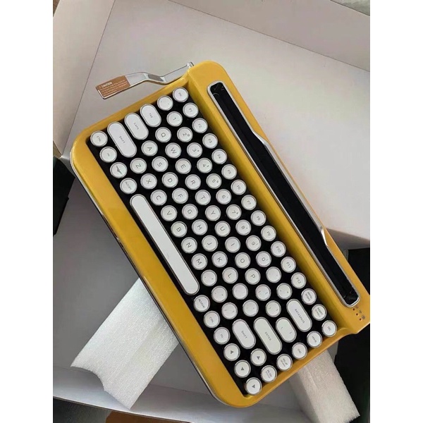 Bàn phím cơ Penna phong cách máy đánh chữ retro, cherry switch chính hãng
