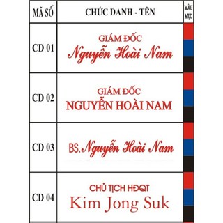 KHẮC DẤU TÊN+CHỨC DANH SHINY THEO YÊU CẦU S843 ( 18 X 46MM)