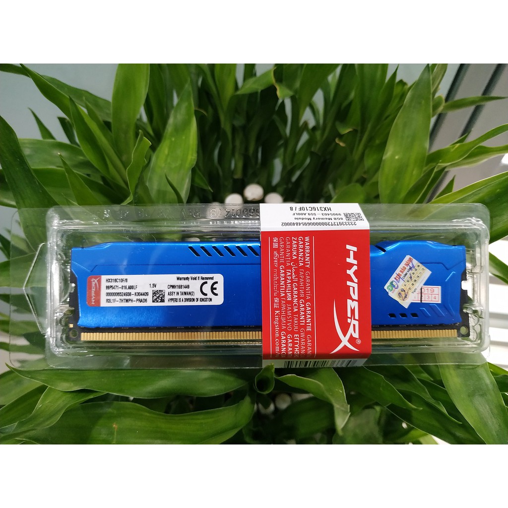 RAM Kingston HyperX Fury 8GB (1x8GB) DDR3 Bus 1600Mhz-Blue (Tản Nhôm) | BigBuy360 - bigbuy360.vn