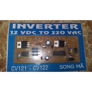 MẠCH INVERTER V2 NÂNG ÁP TỪ 12VDC LÊN 220VAC CV122