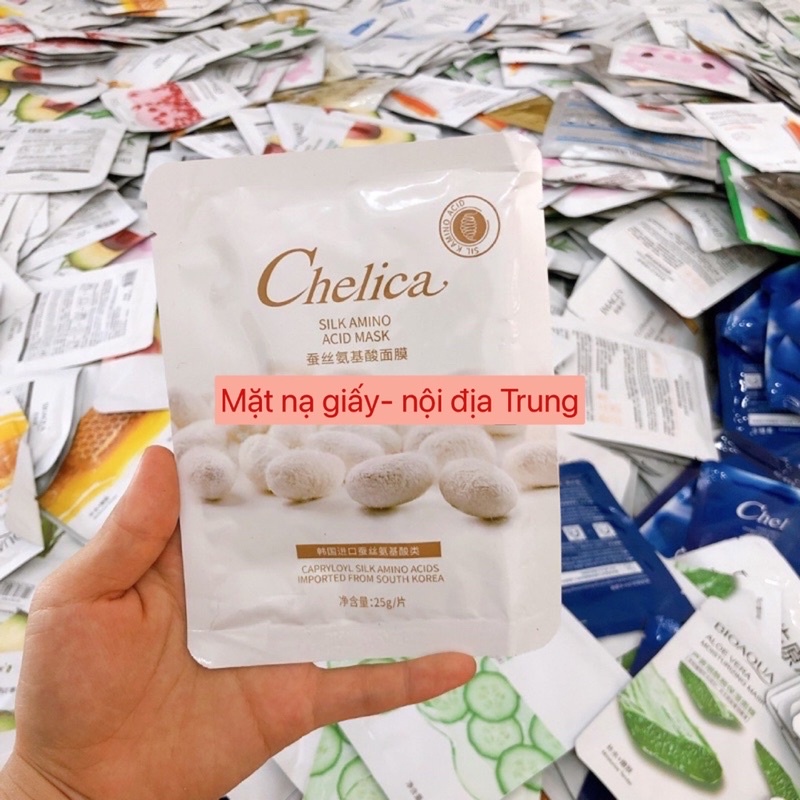 [Sẵn ] Mặt Nạ Giấy- hàng nội địa Trung( mẫu ngẫu nhiên)