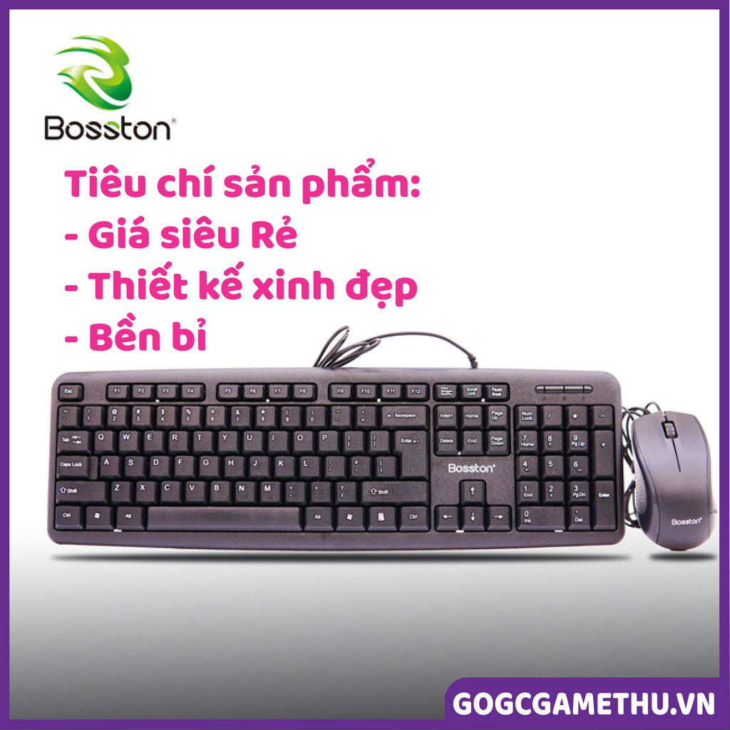 [TẶNG LÓT CHUỘT] Combo chuột phím văn phòng giá rẻ ✨ FREESHIP ✨ tương thích tất cả máy tính | BigBuy360 - bigbuy360.vn