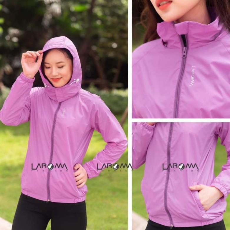 Áo gió nữ Laroma cản gió, chống nước tối ưu New
