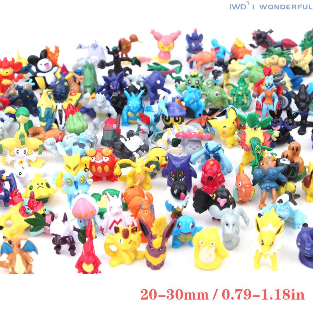 Bộ 144 Tượng Pokemon Đồ Chơi Cho Bé