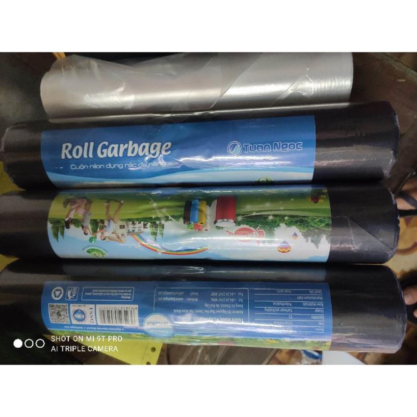 1kg túi bóng đen siêu mỏng, siêu dai dùng để đóng hàng, đựng rác