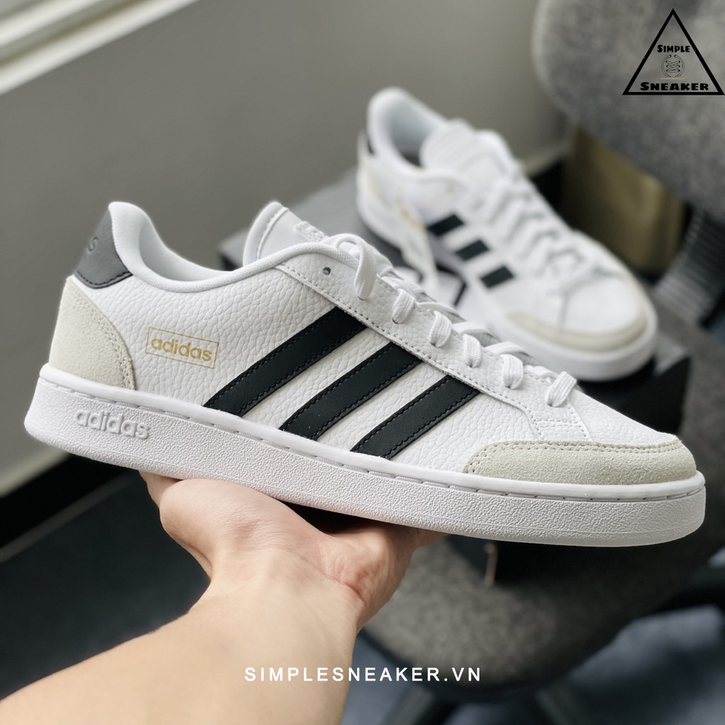 Giày Adidas Nam Chính Hãng 🔴FREESHIP🔴 Giày Thể Thao Sneaker - Adidas Grand Court SE Orbit Grey Chuẩn Auth