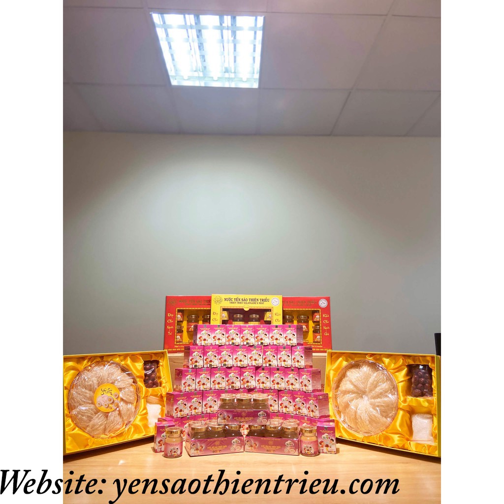[FREESHIP]Nước Yến Sào Thiên Triều cao cấp 12% yến tươi ❤️️ (loại Hộp đường phèn 6 Hũ ) 70ml /hũ❤️️ | BigBuy360 - bigbuy360.vn