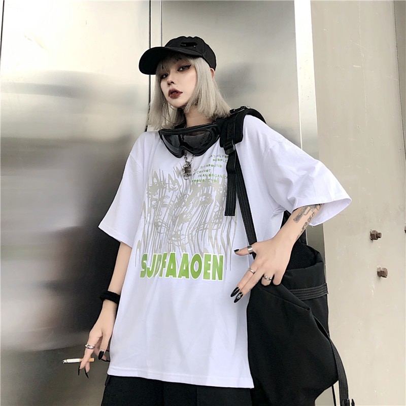 Áo thun tay lỡ Unisex NEKOSG, áo phông form rộng ATL54