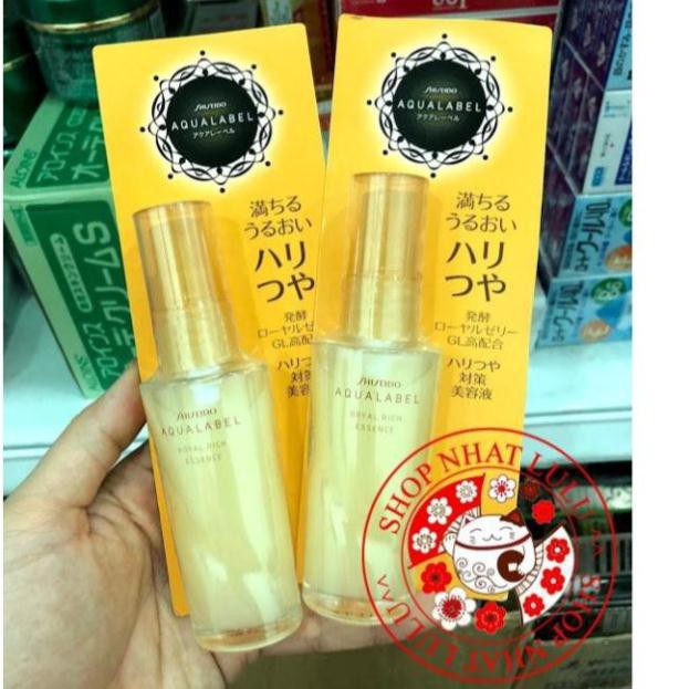 Tinh chất serum dưỡng da Shiseido Aqualabel Royal Rich Essence 30ml Nhật bản