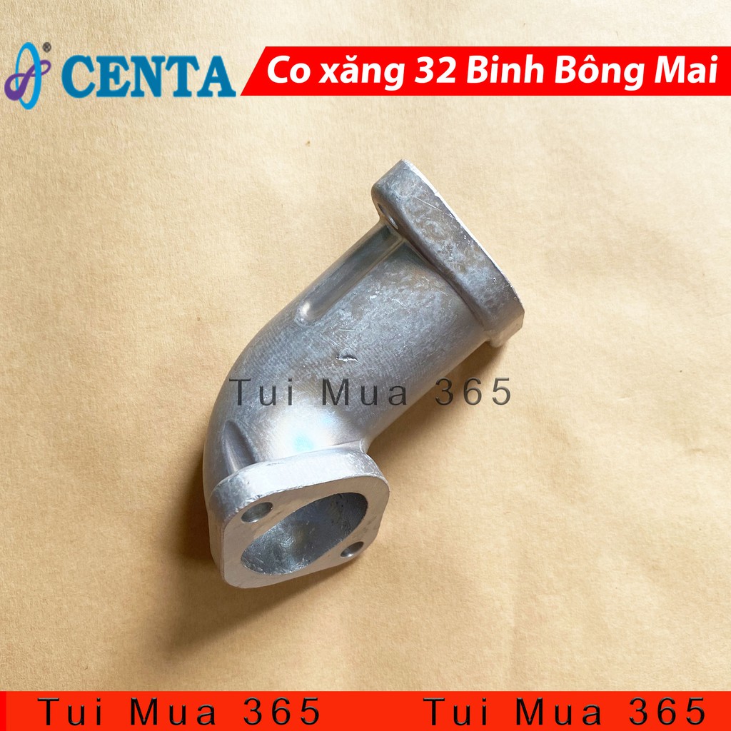 Co xăng cổ 32mm cho bình bông mai Centa