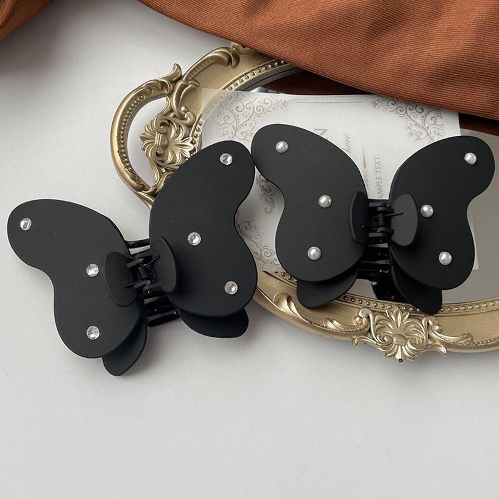 VANES1 Kẹp Tóc Hình Cá Mập / Bướm / Cá Mập Thanh Lịch Cho Nữ