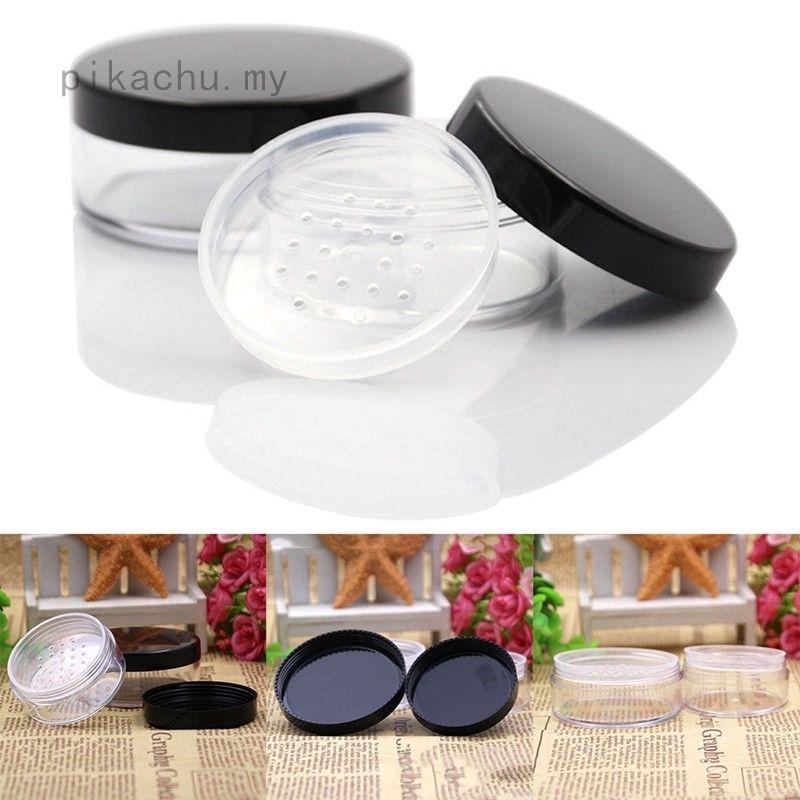 Hộp Rỗng 30g Đựng Phấn Bột Trang Điểm Tiện Dụng Khi Đi Du Lịch