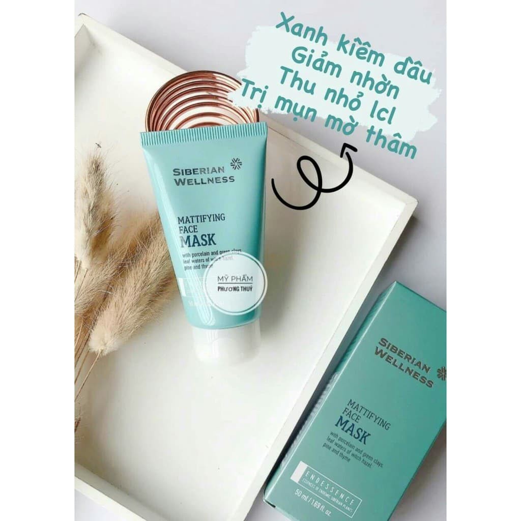 Mặt nạ kiềm dầu SIBERIAN WELLNESS Mattifying Face Mask