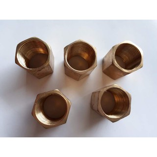 combo 2 cái nối 2 đầu răng trong Ø 21 đồng thau