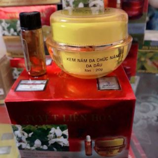 Kem nám đa chức năng da dầu tuyết liên hoa