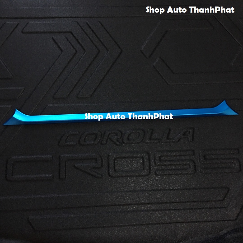 Toyota Cross, Ốp Trang Trí Tay Mở Cốp Toyota Corolla Cross 2020 2021 Độ bản G Lên Bản V