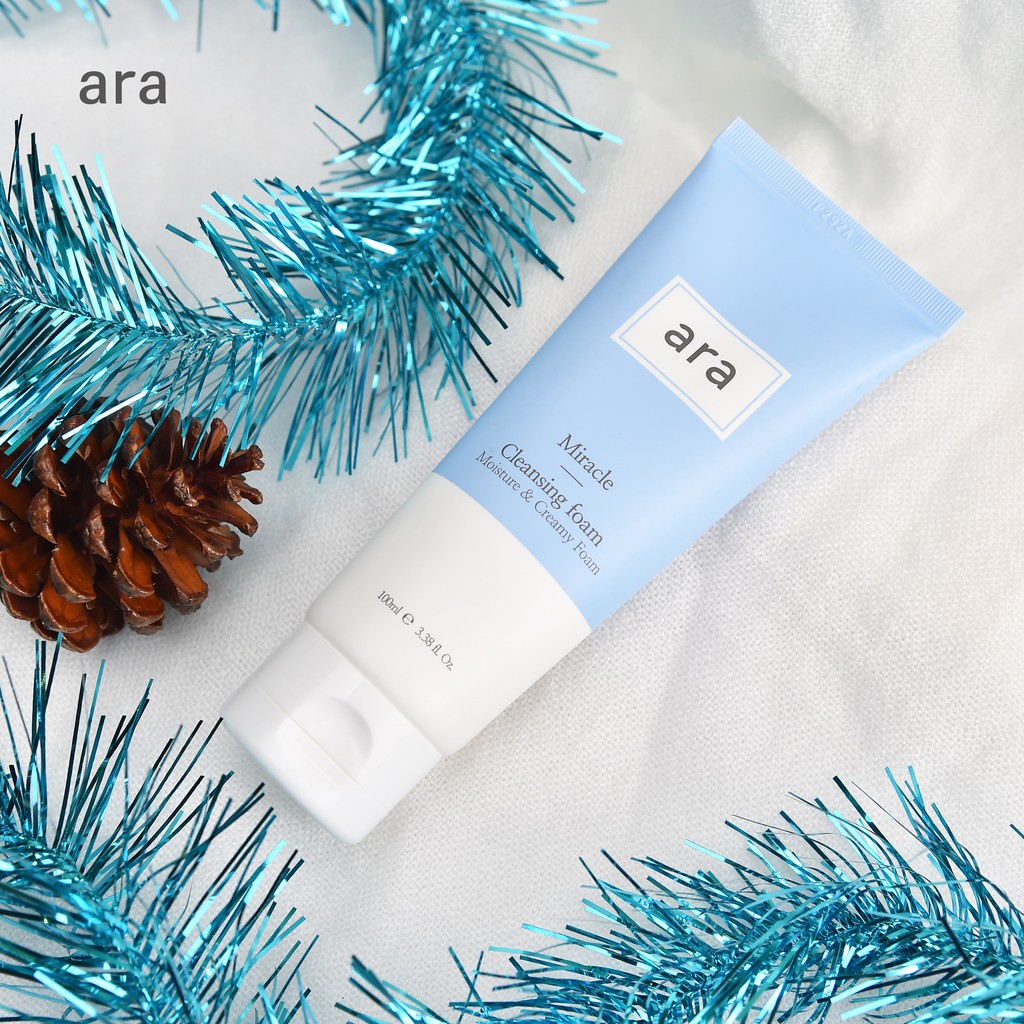 Sữa rửa mặt  ARA Miracle Moisture & Creamy Cleansing Foam