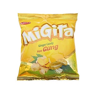 COMBO 20 GÓI KẸO GỪNG MIGITA - gói 70gr