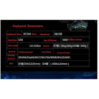  Bàn phím cơ Full-size Metoo Zero X08B