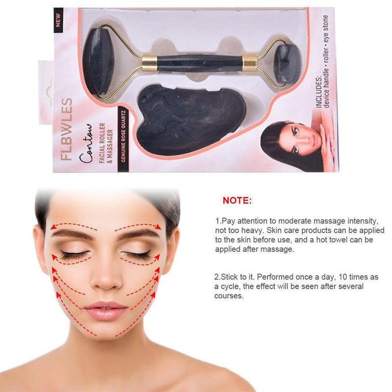 Cây Lăn Mát Xa Hai Đầu Giúp Làm Thon Gọn Mặt Chống Lão Hóa Và Nếp Nhăn