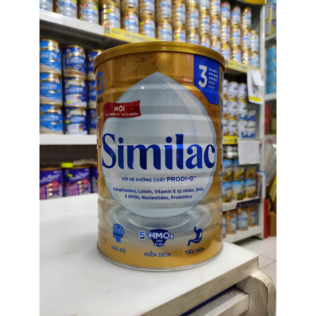 Sữa Similac 3 1,7kg IQ Plus HMO Mẫu Mới